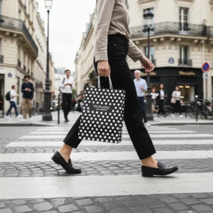 Papiertragetaschen mit gedrehtem Henkel – Bild 6