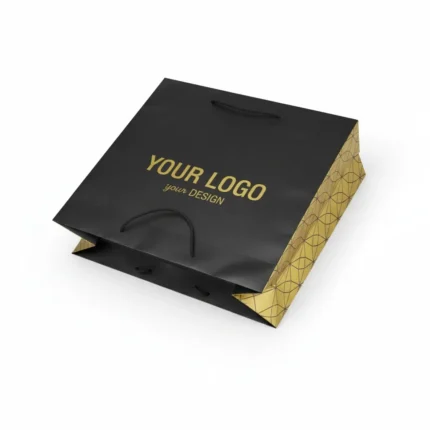 Papiertragetasche mit Kordelgriff Premium – Bild 12