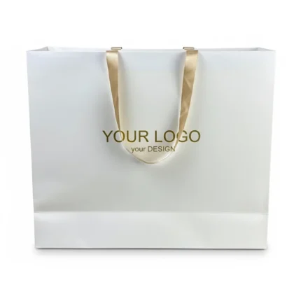 Papiertragetaschen mit Stoffbändern – Bild 8