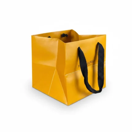 Papiertragetaschen mit Stoffbändern – Bild 6