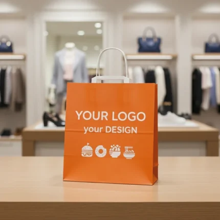 Papiertragetaschen mit Flachhenkel – Bild 20