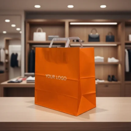 Papiertragetaschen mit Flachhenkel – Bild 17