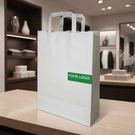 Papiertragetaschen mit Flachhenkel – Bild 8